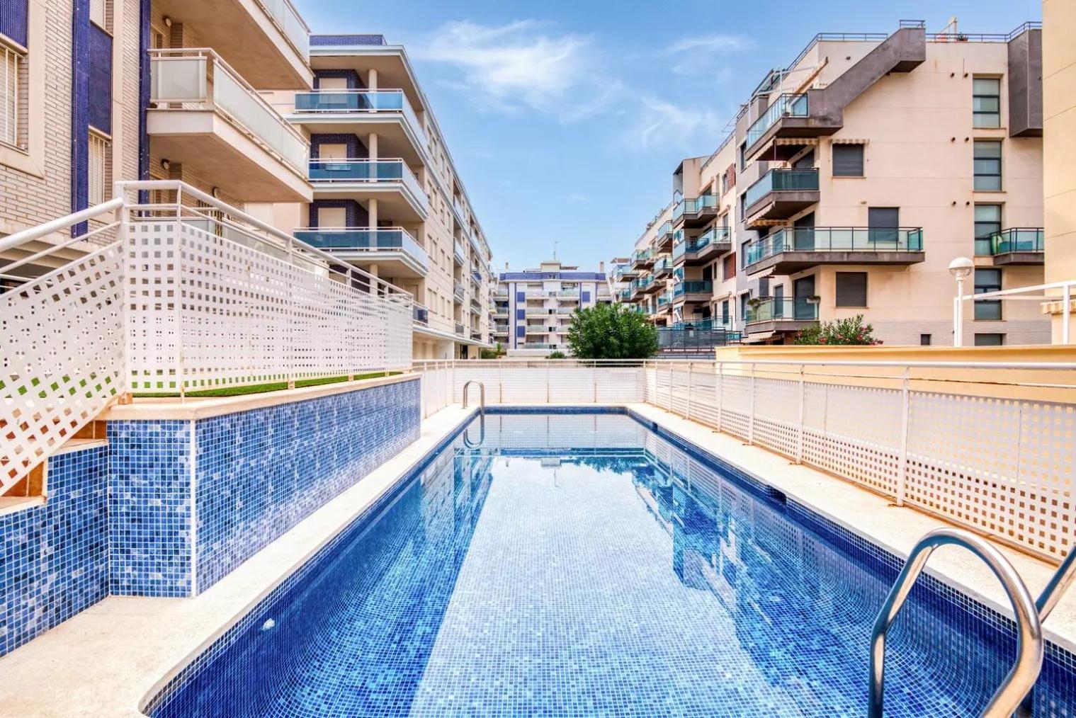 Apartamento Con Piscina Ideal Familias Chilches  Bagian luar foto