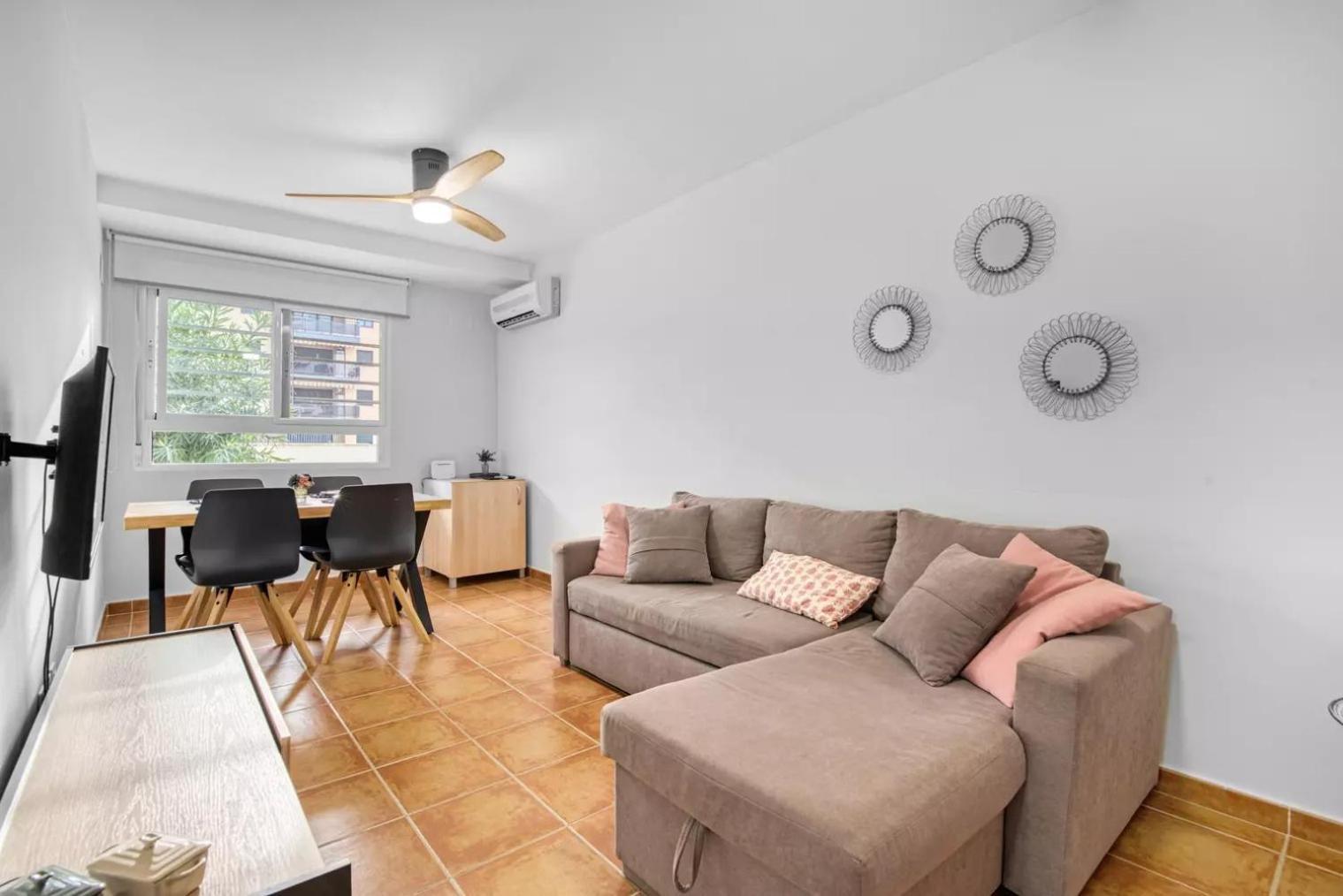 Apartamento Con Piscina Ideal Familias Chilches  Bagian luar foto